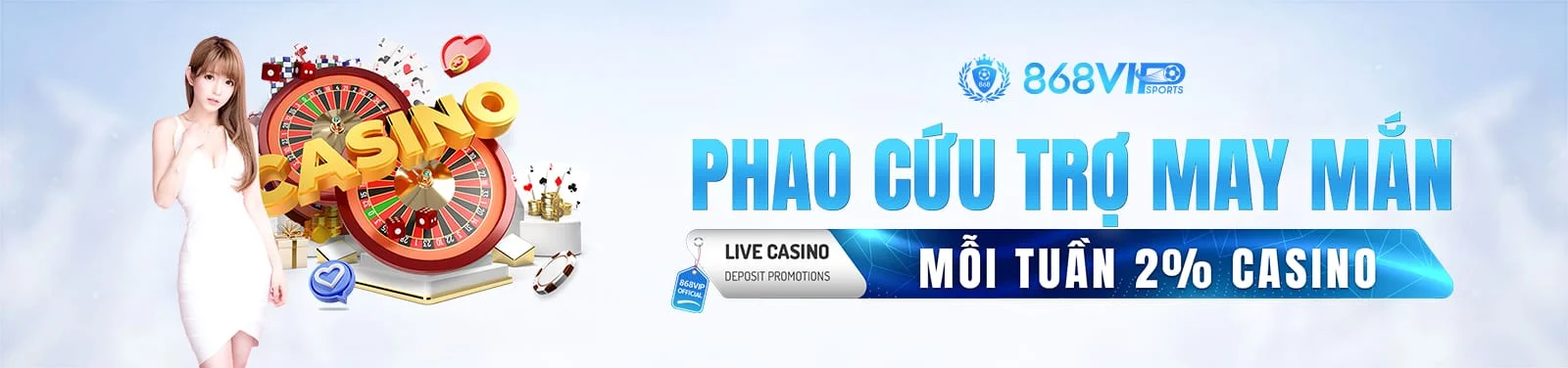 Pháo cứu trợ may mắn cho cược thủ